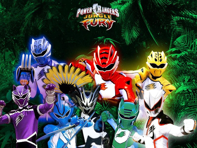 "Power Rangers Jungle Fury" desktop wallpaper number 1 (800 x 600 pixels)