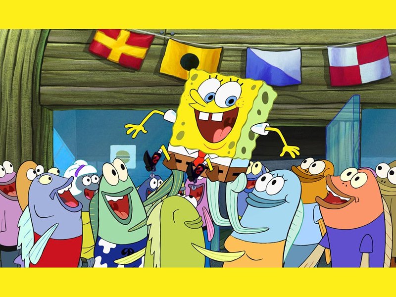 "SpongeBob SquarePants" desktop wallpaper number 2 (800 x 600 pixels)
